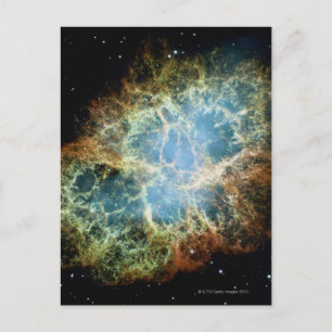 Crab Nebula 4 Briefkaart