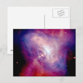 Crab Nebula Briefkaart (Voorkant / Achterkant)