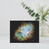 Crab Nebula Briefkaart (Staand voorkant)