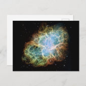 Crab Nebula Briefkaart (Voorkant / Achterkant)