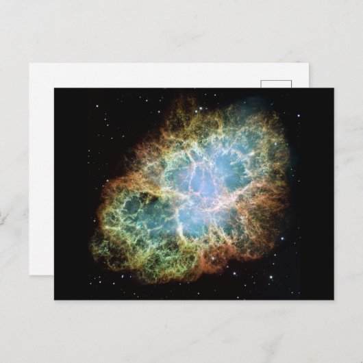 Crab Nebula Briefkaart (Voorkant / Achterkant)