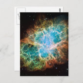 Crab Nebula Briefkaart (Voorkant / Achterkant)