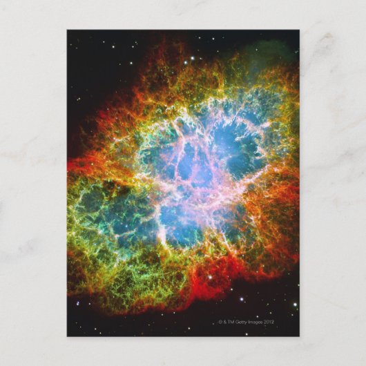 Crab Nebula Briefkaart (Voorkant)