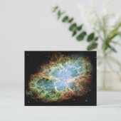 Crab Nebula Briefkaart (Staand voorkant)