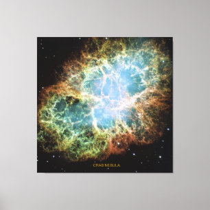 Crab Nebula Canvas Afdruk