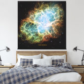 Crab Nebula Canvas Afdruk (Insitu (Slaapkamer))