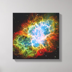 Crab Nebula Canvas Afdruk