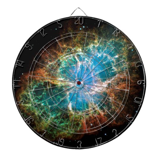 Crab Nebula Dartbord (Voorkant)