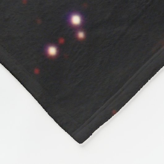 Crab Nebula Fleece Deken (Hoek)