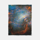 Crab Nebula Fleece Deken (Voorkant)