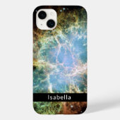 Crab Nebula Galaxy Jouw naam Case-Mate iPhone Case (Achterkant)