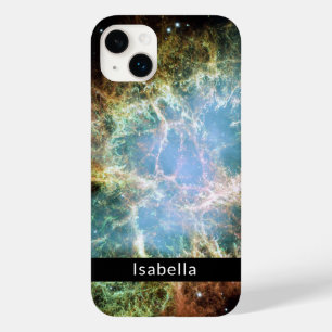 Crab Nebula Galaxy Jouw naam Case-Mate iPhone 14 Plus Hoesje