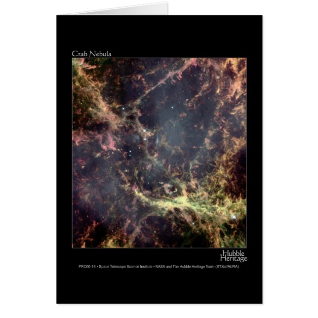 Crab Nebula Hubble Telescope (Voorkant)