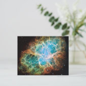 Crab Nebula - Hubble Telescope Briefkaart (Staand voorkant)