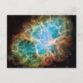 Crab Nebula - Hubble Telescope Briefkaart (Voorkant)