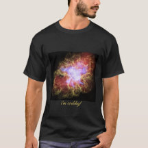 Crab Nebula Ik ben Crabby Tshirt