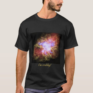 Crab Nebula Ik ben Crabby Tshirt