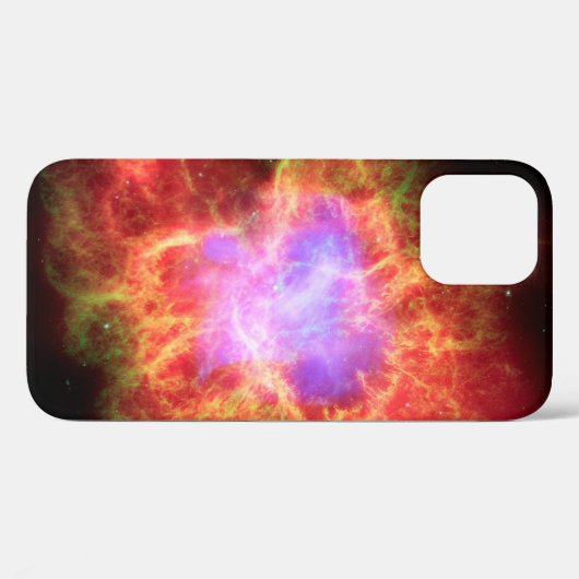 Crab Nebula in Space Hoesje-Mate iPhone Case (Achterkant (horizontaal))