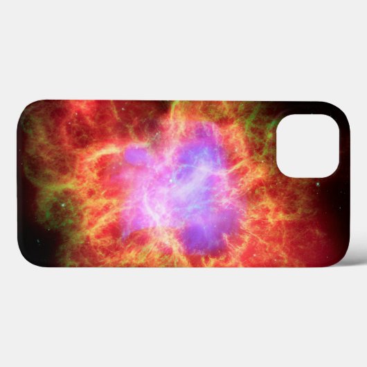 Crab Nebula in Space Via Hubble Case-Mate iPhone Case (Achterkant (horizontaal))