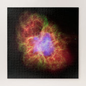 Crab Nebula Jigzaag Puzzle Legpuzzel (Horizontaal)