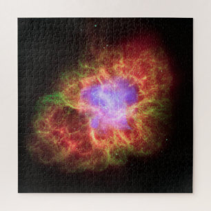 Crab Nebula Jigzaag Puzzle Legpuzzel