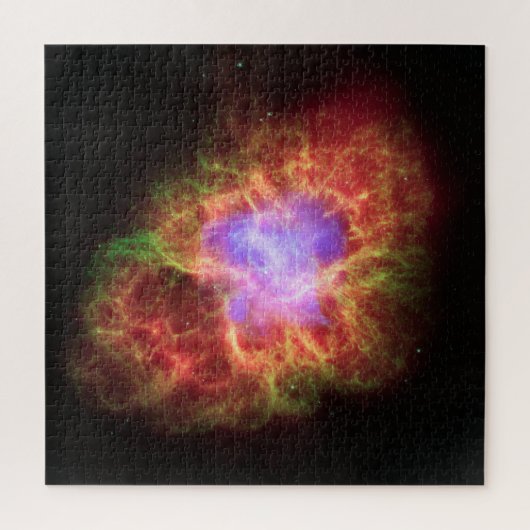 Crab Nebula Jigzaag Puzzle Legpuzzel (Verticaal)