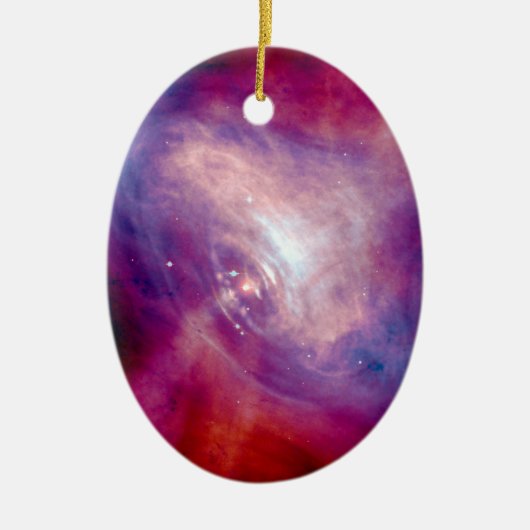 Crab Nebula Keramisch Ornament (Voorkant)