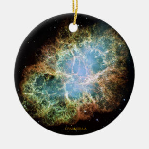 Crab Nebula Keramisch Ornament