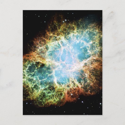Crab Nebula M1 NGC 1952 Taurus A Briefkaart (Voorkant)