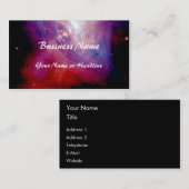 Crab Nebula NASA Visitekaartje (Voorkant / Achterkant)