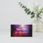 Crab Nebula NASA Visitekaartje (Staand voorkant)