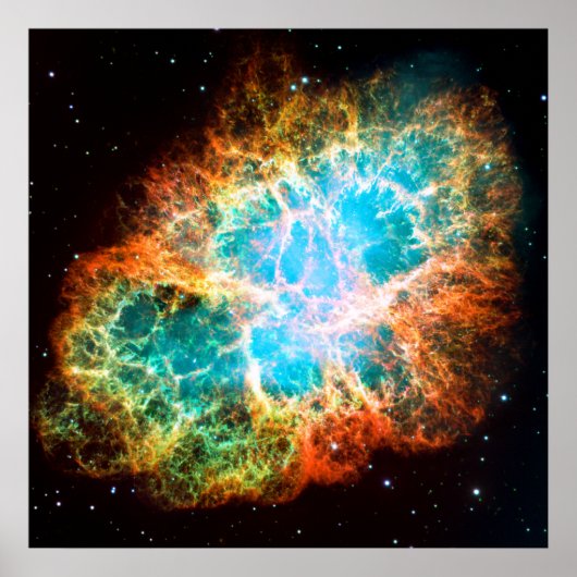 Crab Nebula Poster (Voorkant)
