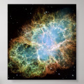 Crab Nebula Poster (Voorkant)