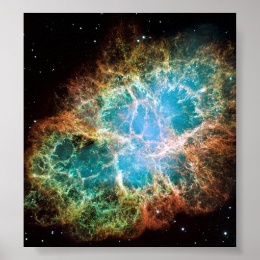 Crab Nebula Poster (Voorkant)