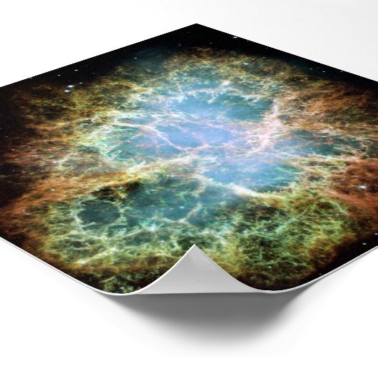 Crab Nebula Poster (Hoek)