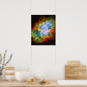 Crab Nebula Poster (Keuken)