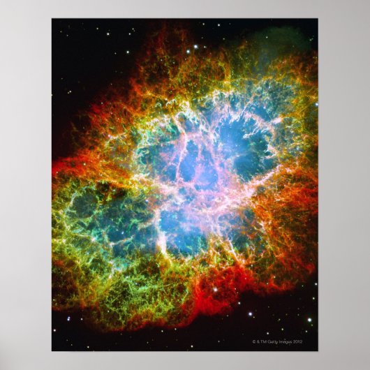 Crab Nebula Poster (Voorkant)