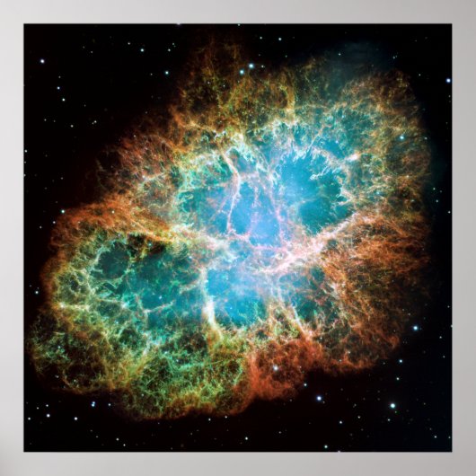 Crab Nebula Poster (Voorkant)