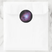 Crab Nebula Ronde Sticker (Tas)