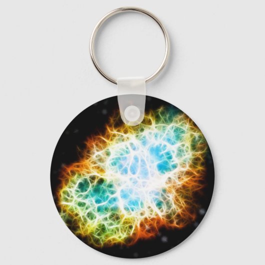 Crab Nebula Sleutelhanger (Voorkant)
