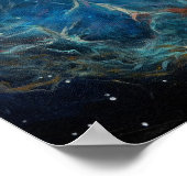 Crab Nebula Space Art Poster schilderen (Hoek)