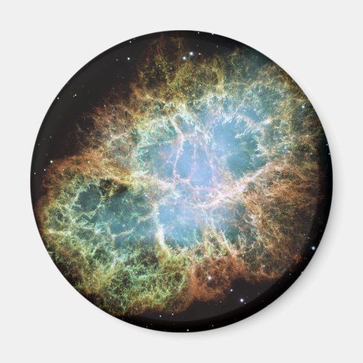 Crab Nebula Space NASA foto Magneet (Voorkant)
