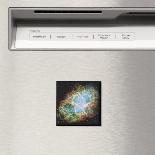 Crab Nebula Space NASA foto Magneet (Insitu (Vaatwasser))