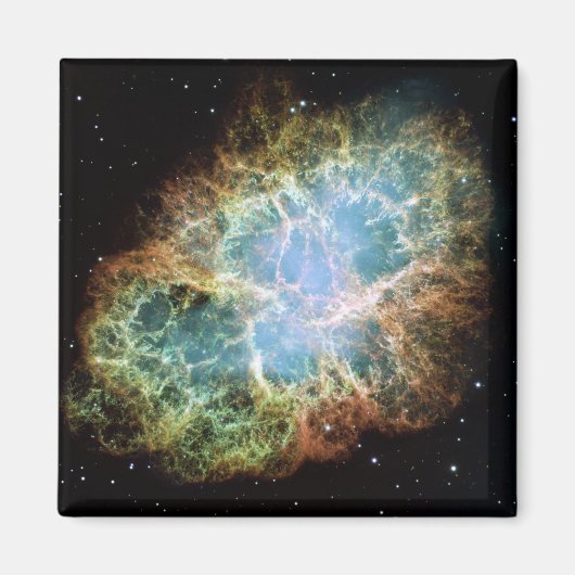 Crab Nebula Space NASA foto Magneet (Voorkant)