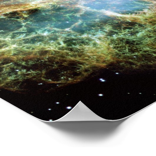 Crab Nebula Space NASA foto Poster (Hoek)