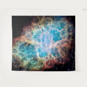 Crab Nebula Space NASA foto Wandkleed (Voorkant (horizontaal))