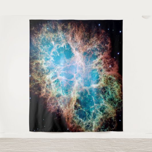 Crab Nebula Space NASA foto Wandkleed (Voorkant)