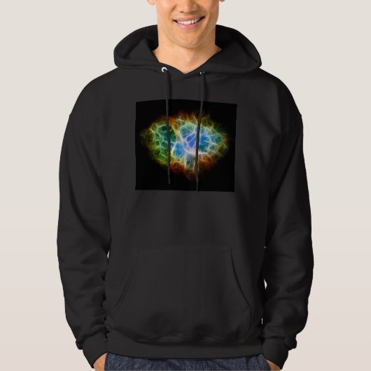 Crab Nebula Star Space Cloud Hoodie (Voorkant)