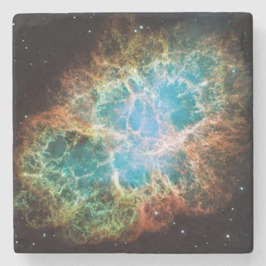 Crab Nebula Stenen Onderzetter (Voorkant)