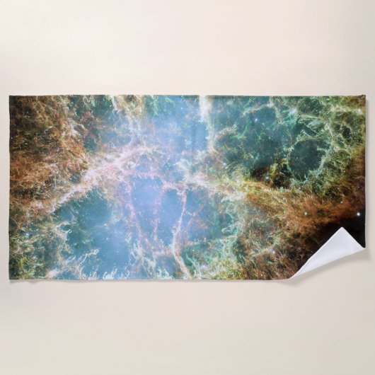 Crab Nebula Strandlaken (Voorkant)